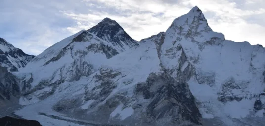 Morning views of Mt. Everest from Kalapather
