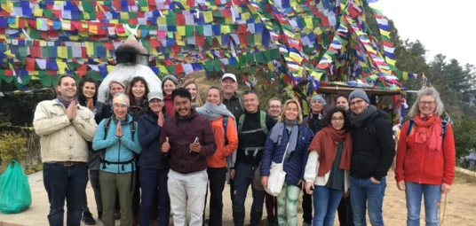 Day Hike to Pharphing around Kathmandu valley