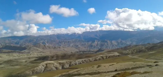 Upper Mustang Trekking-the landscape and nature around Lo MangTang Village