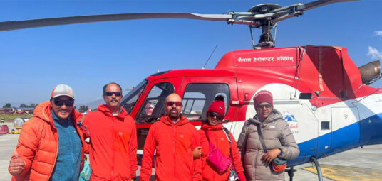 Everest Base Camp Trek | Return by Heli from Pheriche